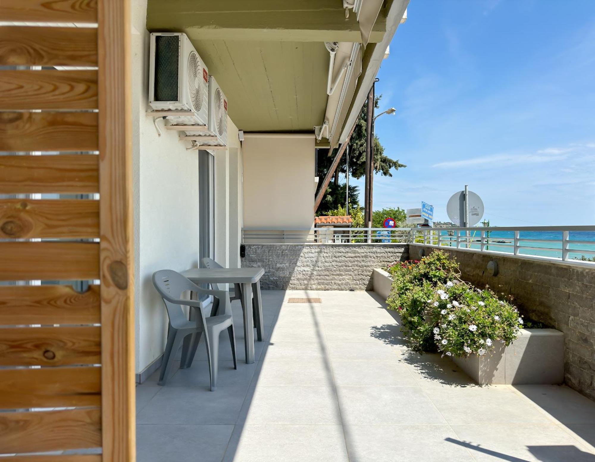 Apartamento Blue Horizon 6 Nea Kallikrateia Exterior foto