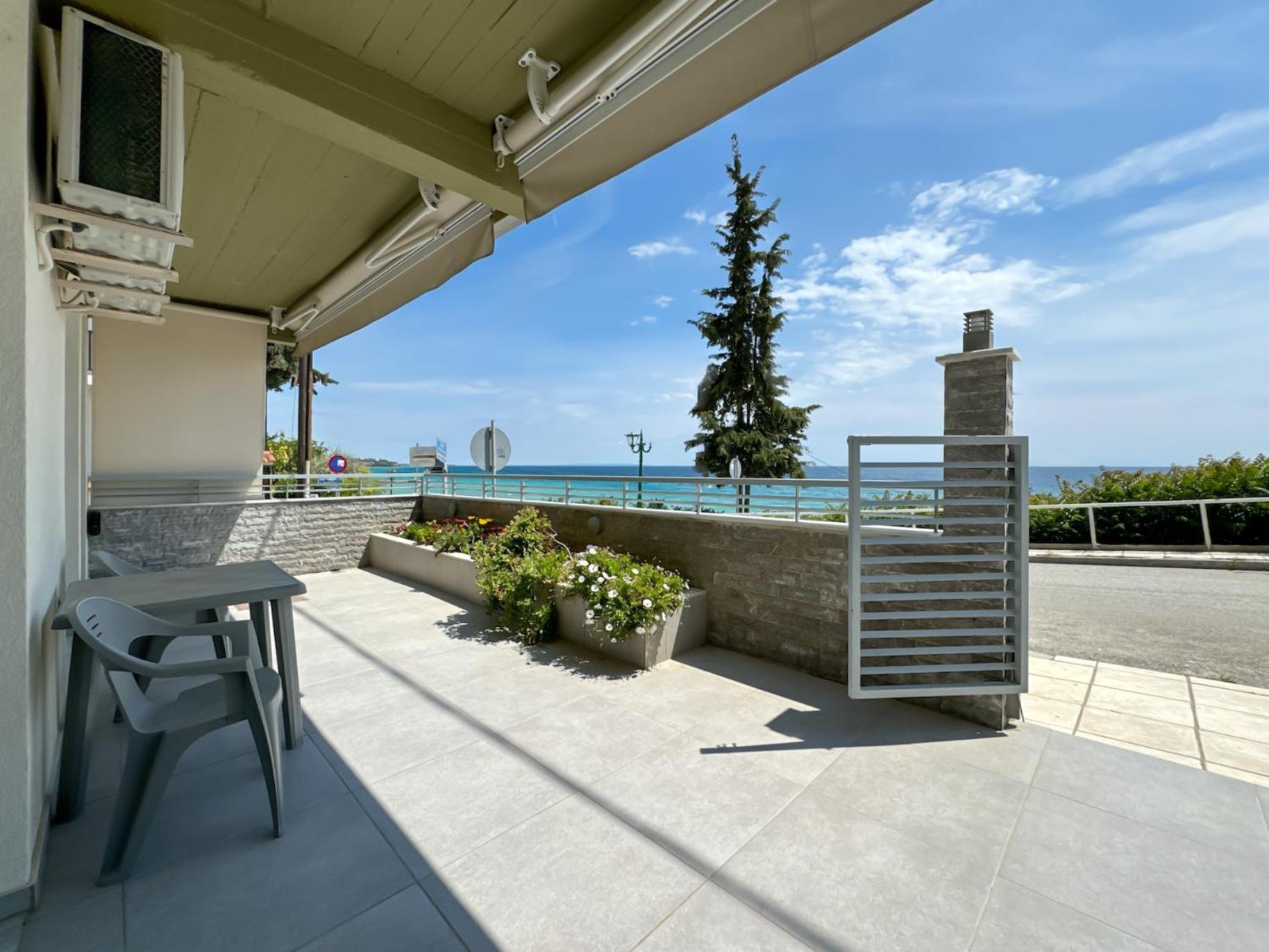 Apartamento Blue Horizon 6 Nea Kallikrateia Exterior foto